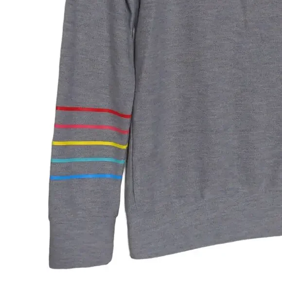 Chaser Rainbow Bolt Cozy Pullover - Size S - NWT - Picture 4 of 11